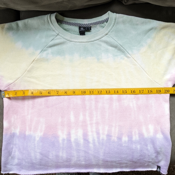 Volcom Sweatshirt Tee Pastel Tie Dye - Picture 4 of 5
